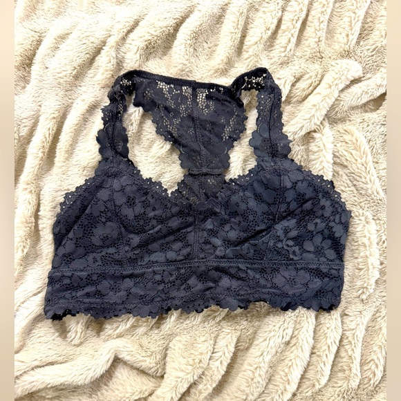 Other - Art Class Girls Black Lace Racerback Bralette (Size L)